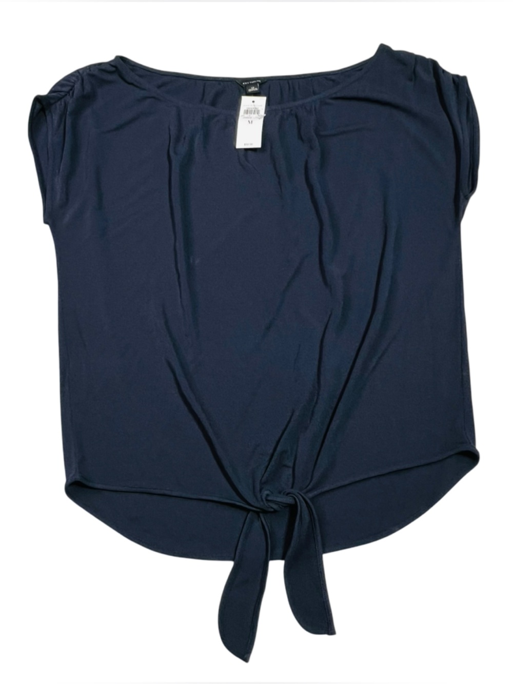Ann Taylor Navy Blue Sleeveless Blouse